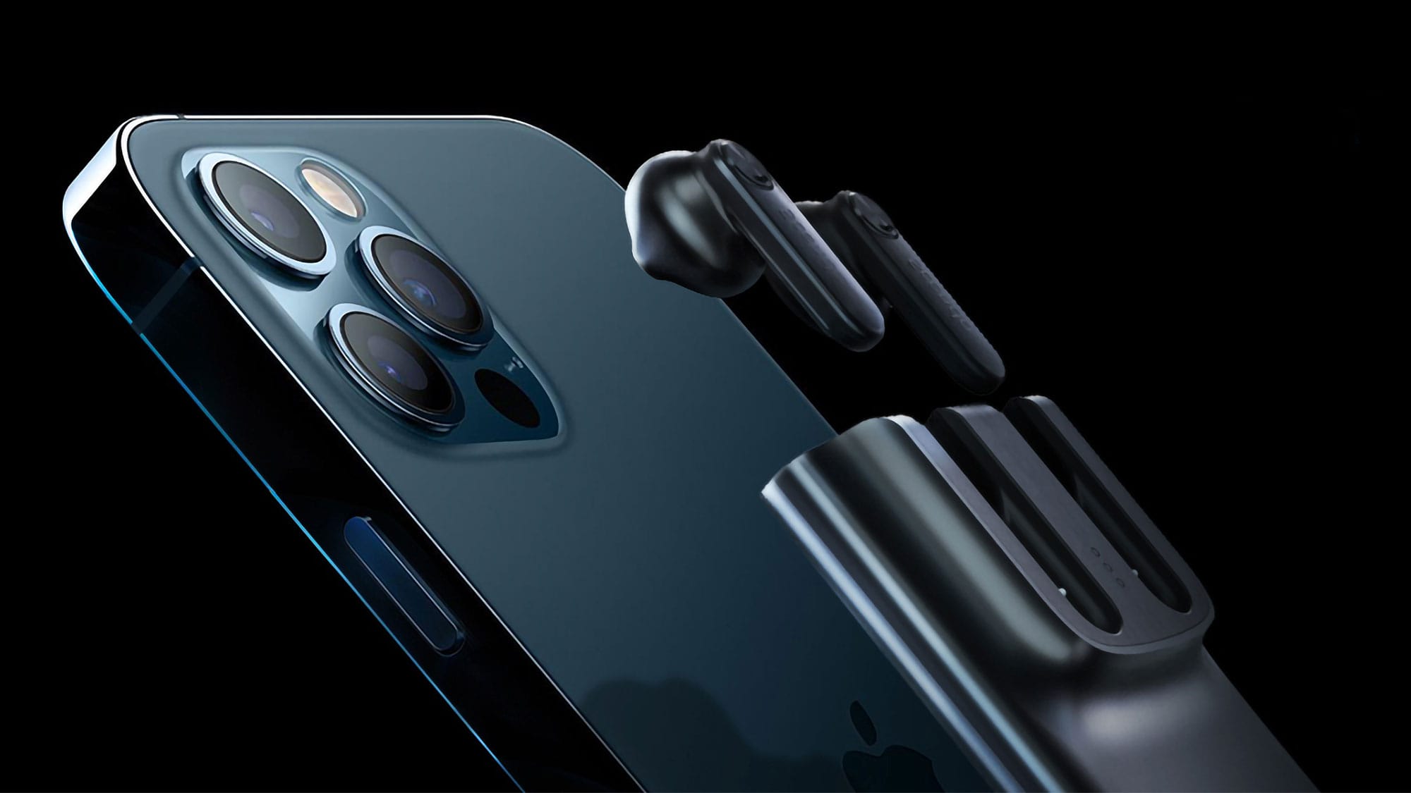 Snapods TWS MagSafe earbuds connect right to the back of your phone