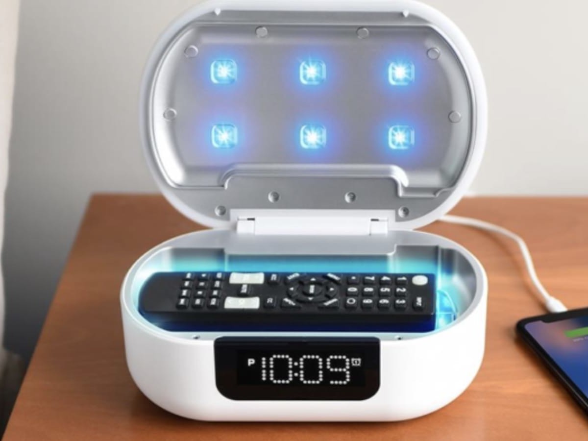 UVC Sanitizing Alarm Clock has a builtin Bluetooth speaker » Gadget Flow