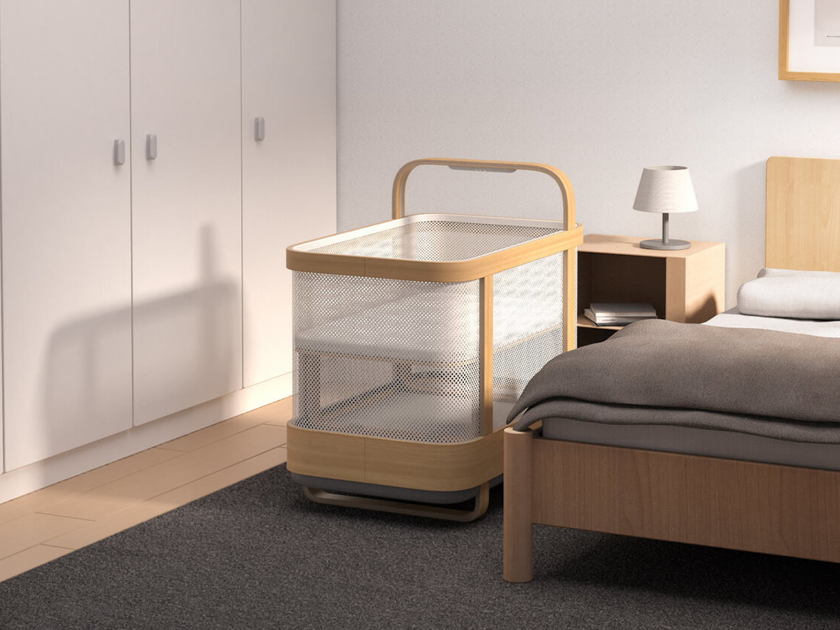Cradlewise Smart Crib is a crib, and baby monitor inone