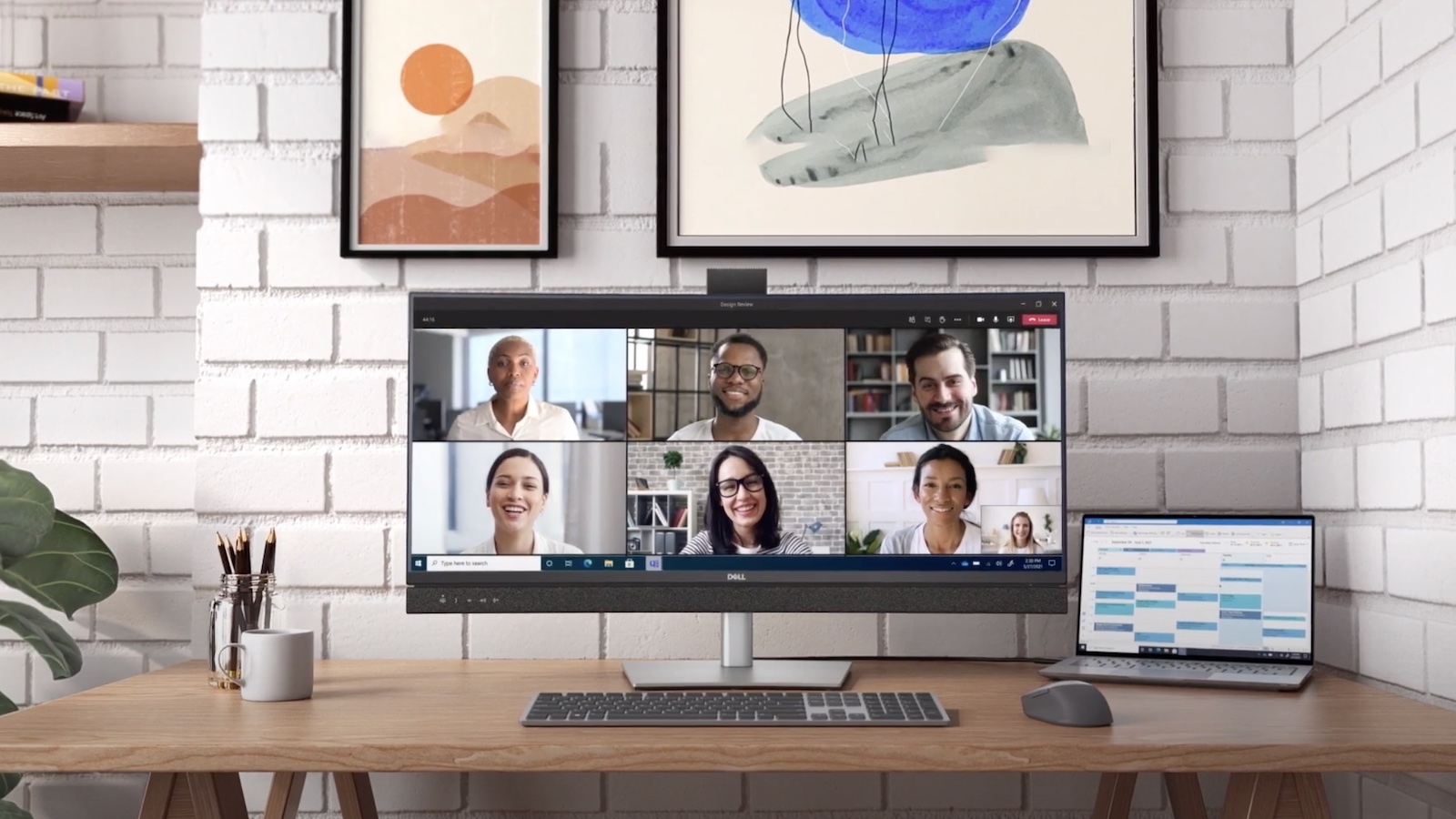 Dell Video Conferencing Monitor series has a dedicated