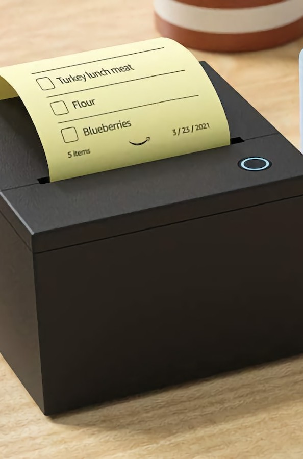 Amazon Smart Sticky Note Printer works with Alexa and your Echo device