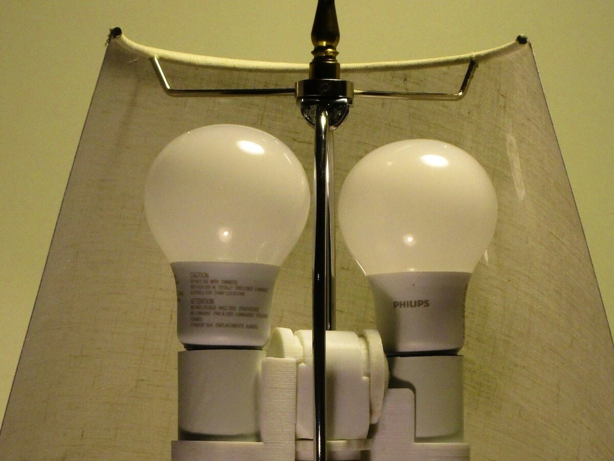 AMAZING 3WAY LAMP ADAPTER is a device that replaces a 3way light bulb with bulb sockets