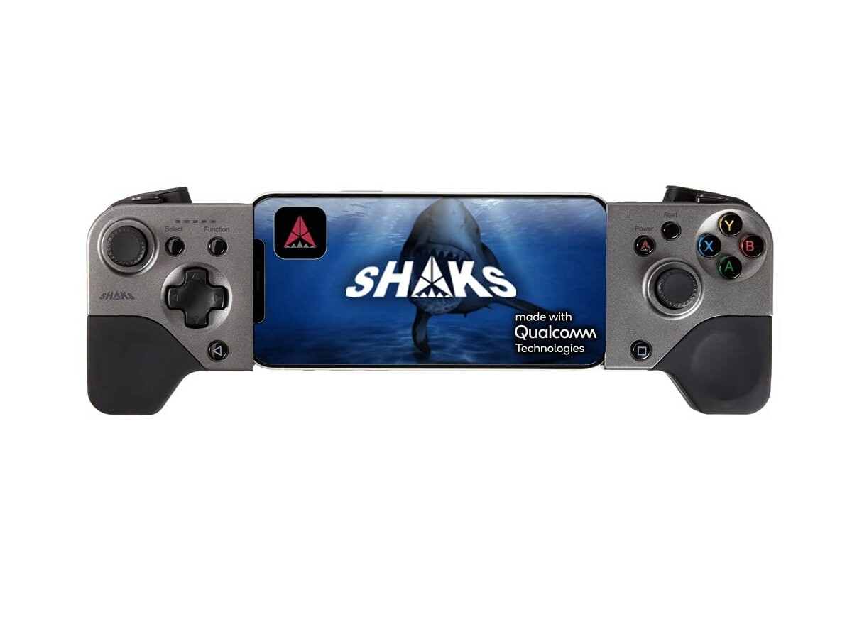 SHAKS S5b wireless gamepad controller works with multiple devices and