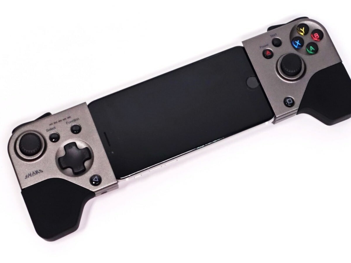 SHAKS S5b wireless gamepad controller works with multiple devices and