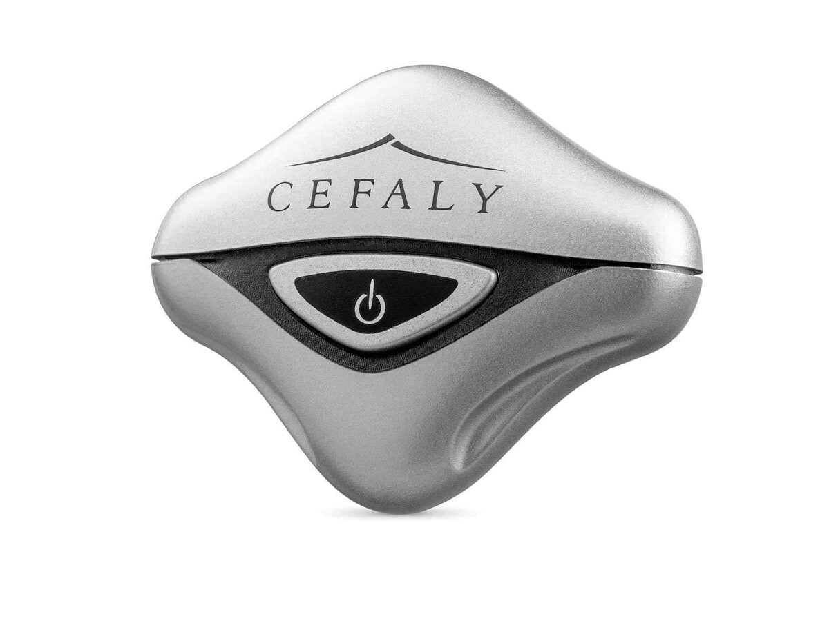 CEFALY Dual Migraine Treatment and Prevention Device uses electric