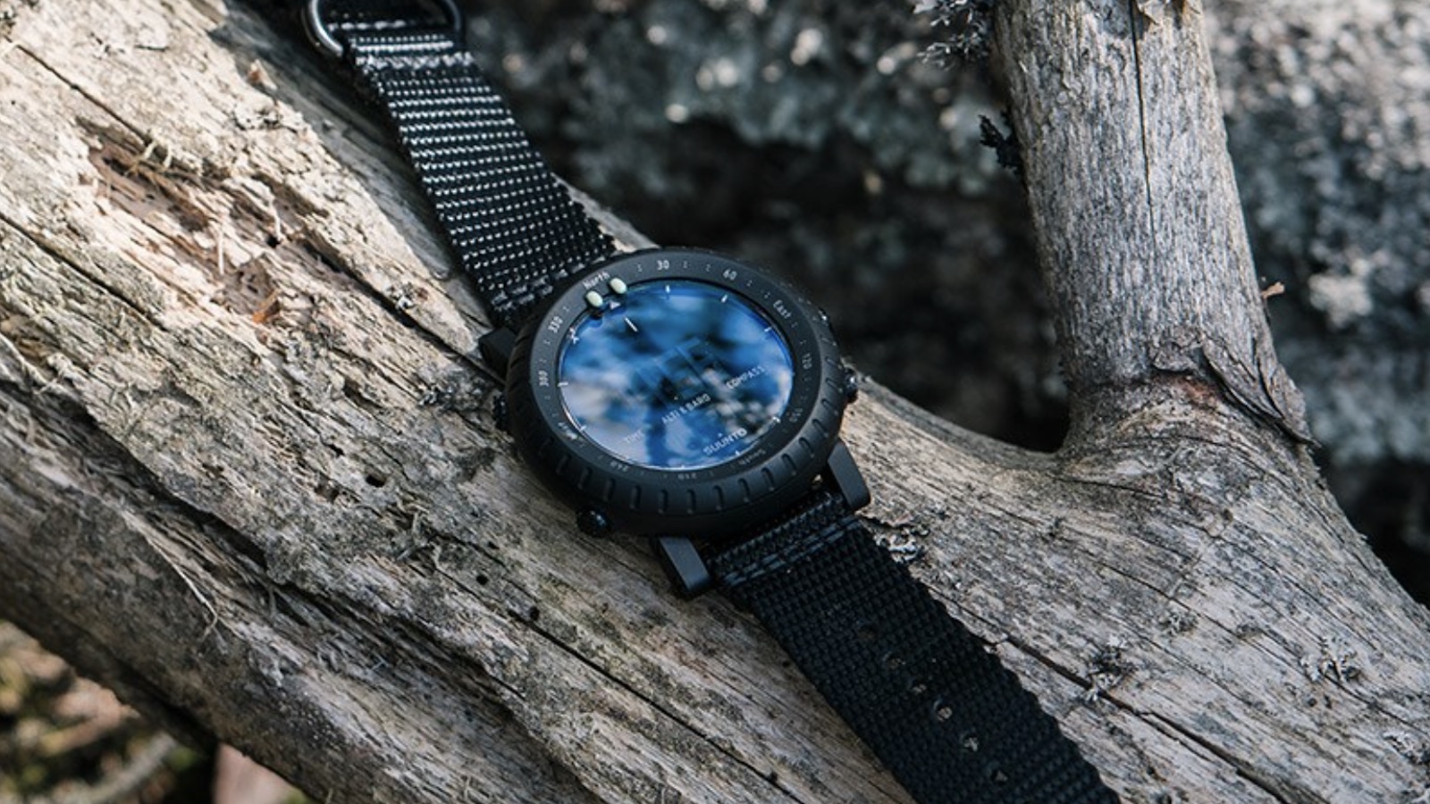 Suunto Core Alpha Stealth outdoor watch features an altimeter, a barometer, and a compass