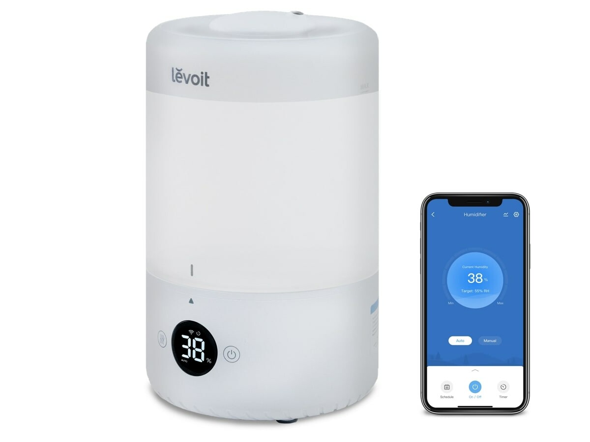 Levoit Dual 200S Smart TopFill Humidifier features aromatherapy