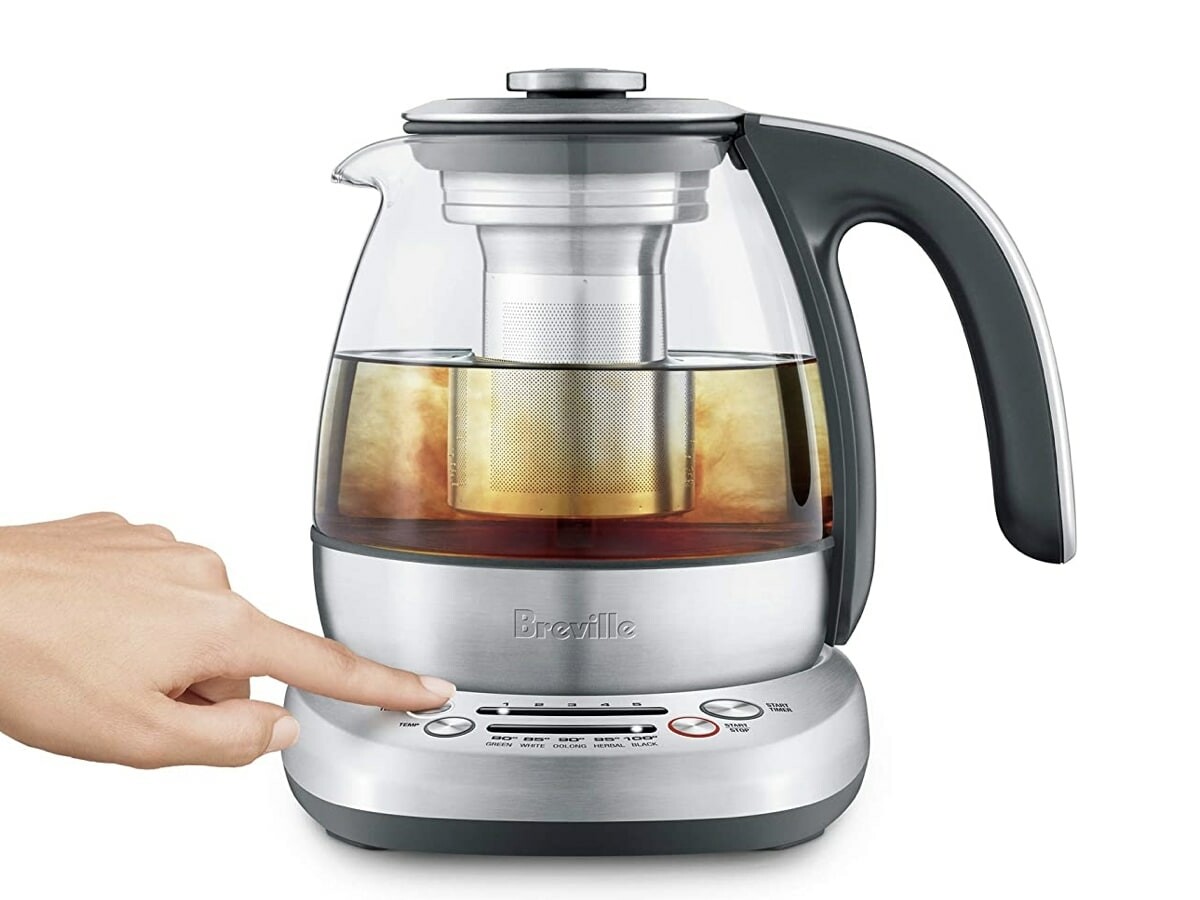Breville Smart Tea Infuser Compact includes a variable steep timer from