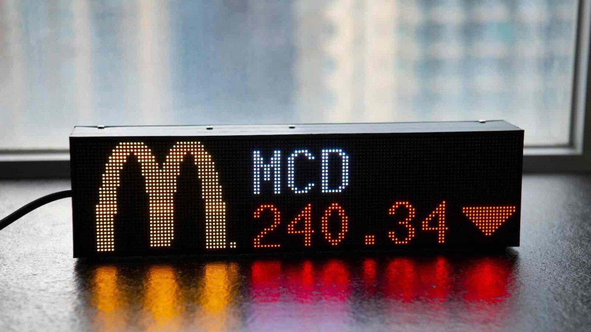 Review Fintic desksize LED ticker brings Wall Street to your office