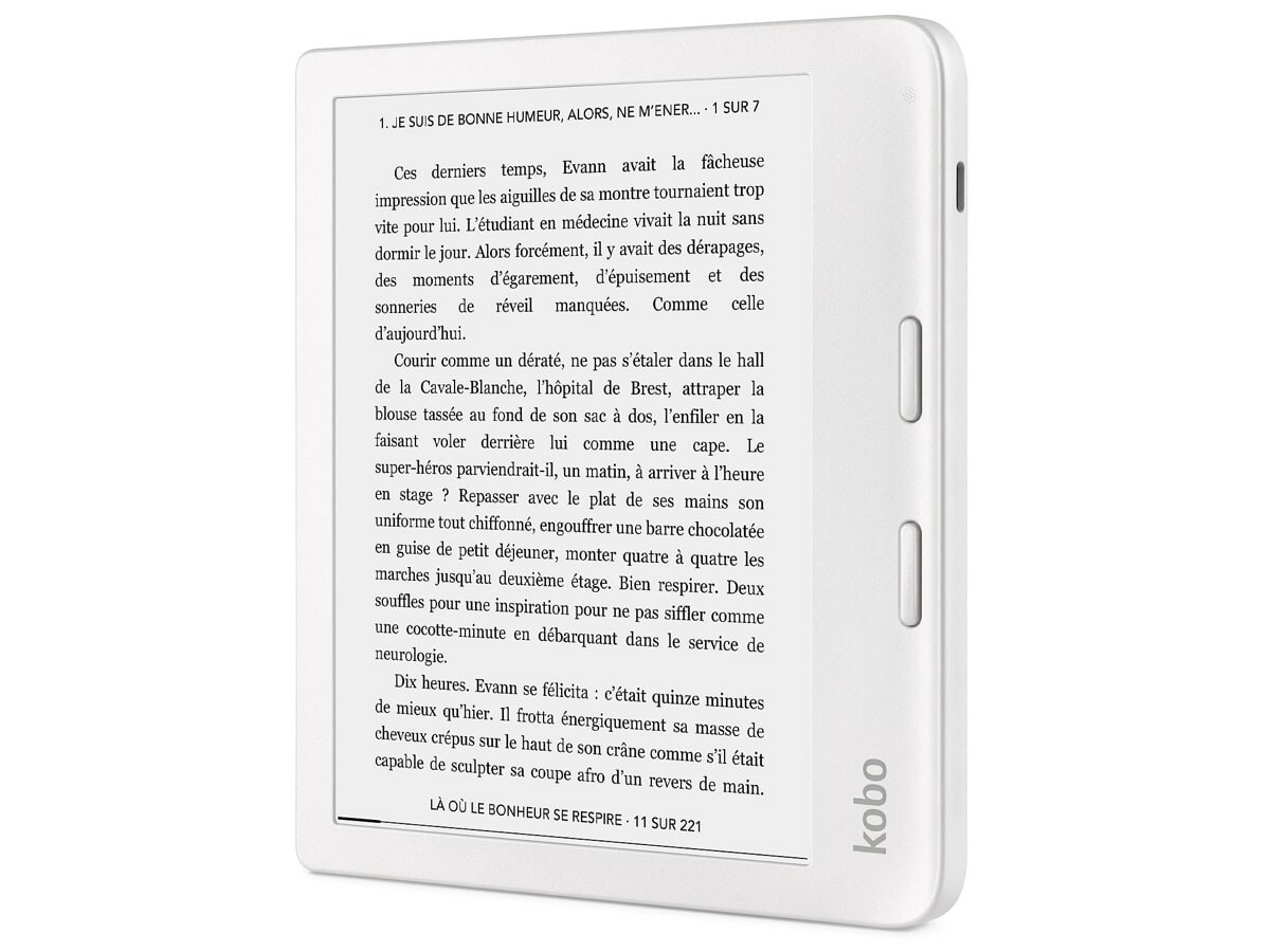 The Kobo Libra 2 eReader has a pageturning feature