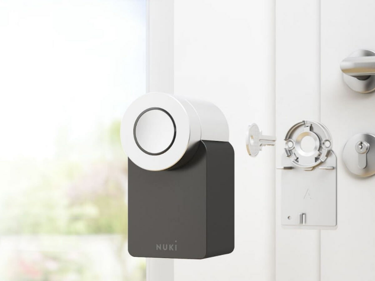 Nuki Smart Lock 2.0 features auto lock and unlock and is compatible
