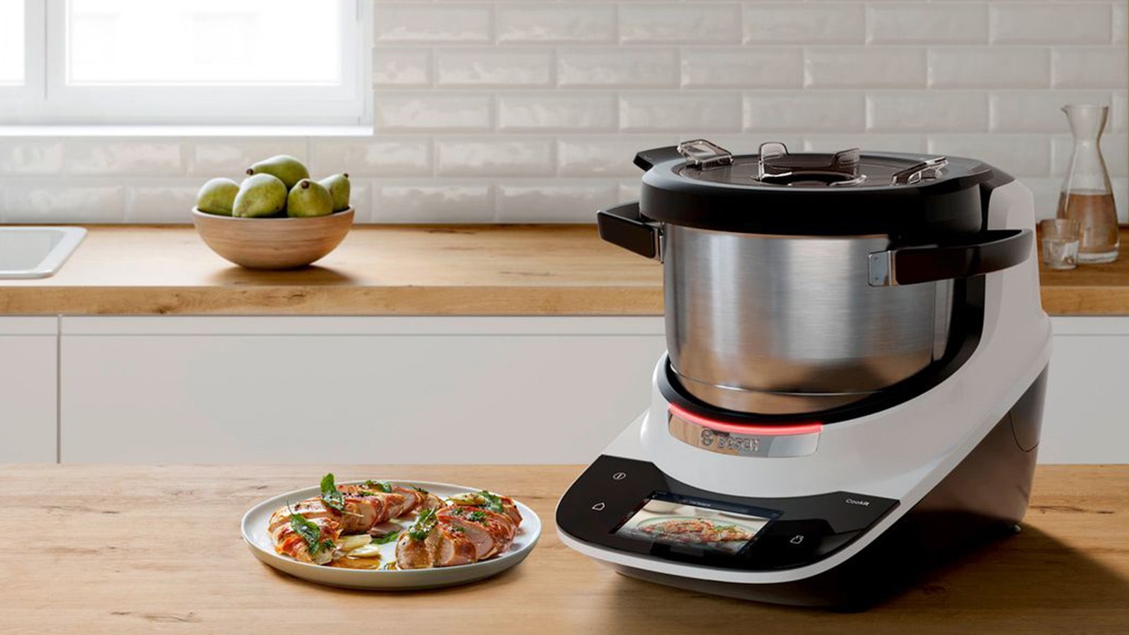 Bosch Cookit smart food processor features 27 cooking functions to