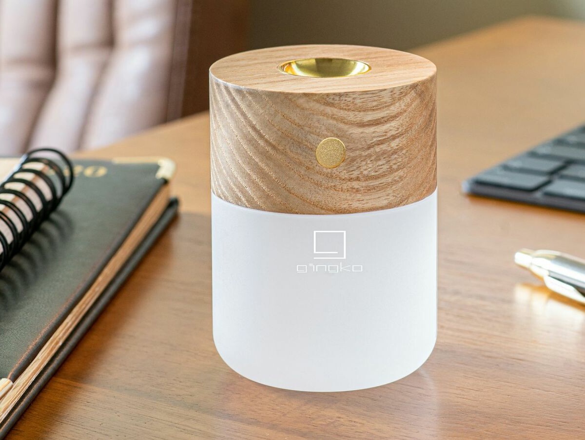Gingko Smart Diffuser Lamp helps you to relax with your favorite scent
