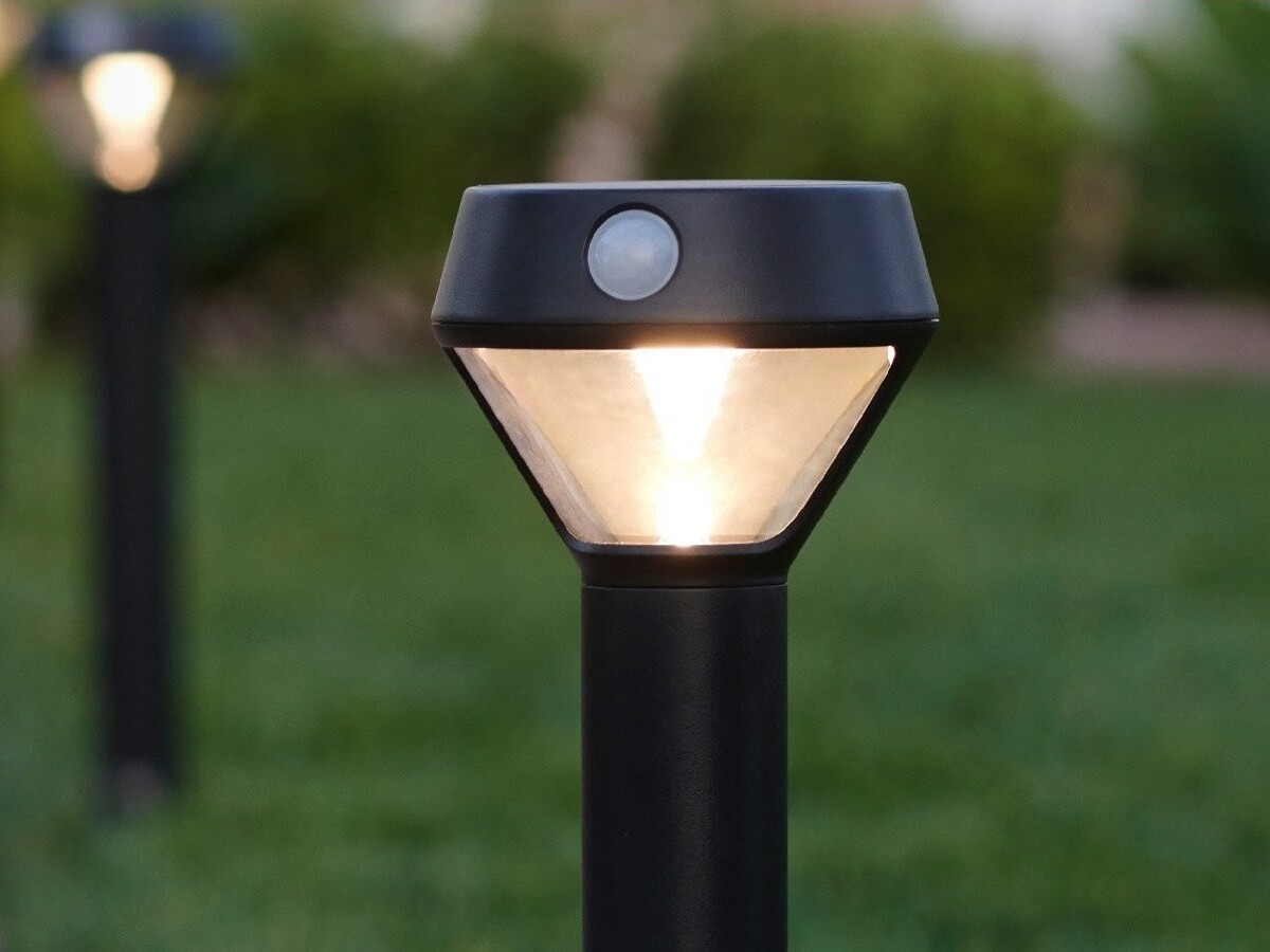Ring Solar Pathlight emits 80 lumens of solar-powered light when motion