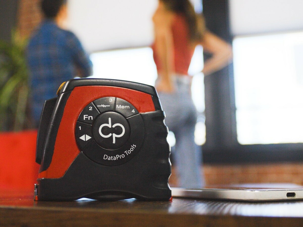 DataPro Tools DataPro 25 Bluetooth tape measure has a digital display