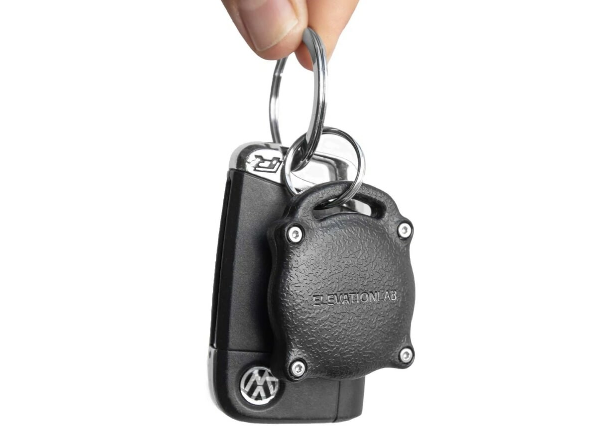 ElevationLab TagVault Keychain Apple AirTag case has a durable