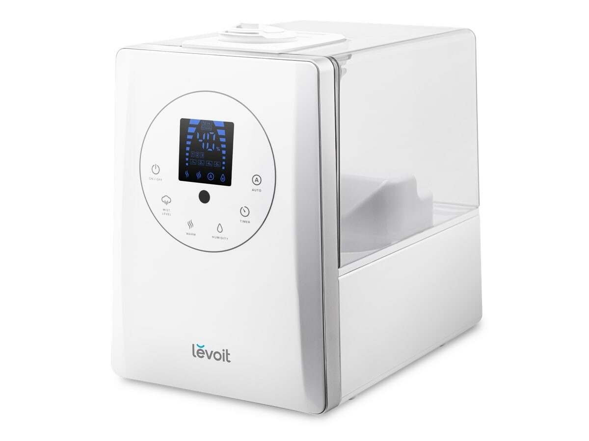 Levoit LV600S Smart Hybrid Ultrasonic Humidifier provides both a warm