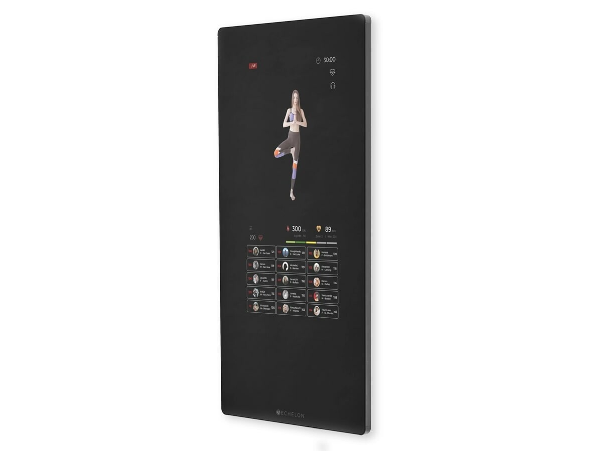Echelon Reflect smart fitness mirror includes both live & ondemand