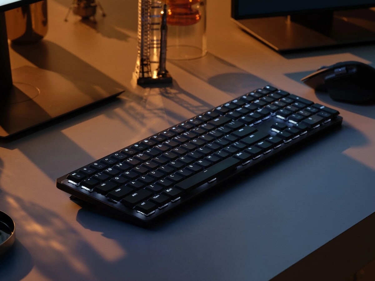Logitech MX Mechanical wireless keyboard is the brand's quietest