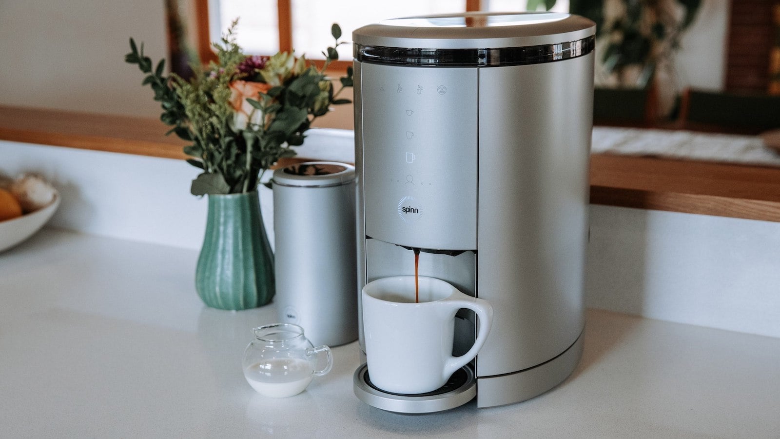 Spinn Smart WiFi Coffee Maker uses centrifugal brewing to unlock