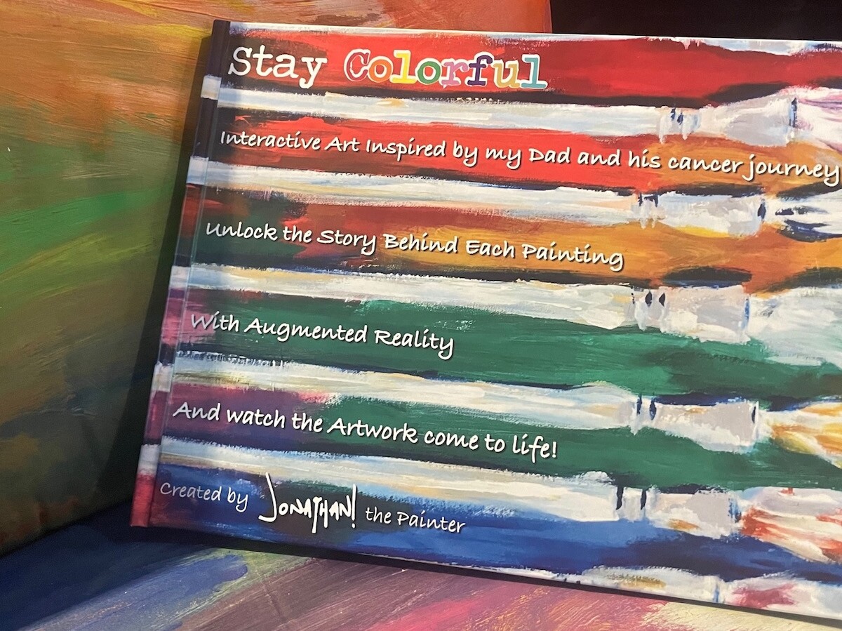 Stay Colorful Interactive Coffee Table Book unlocks stories through the