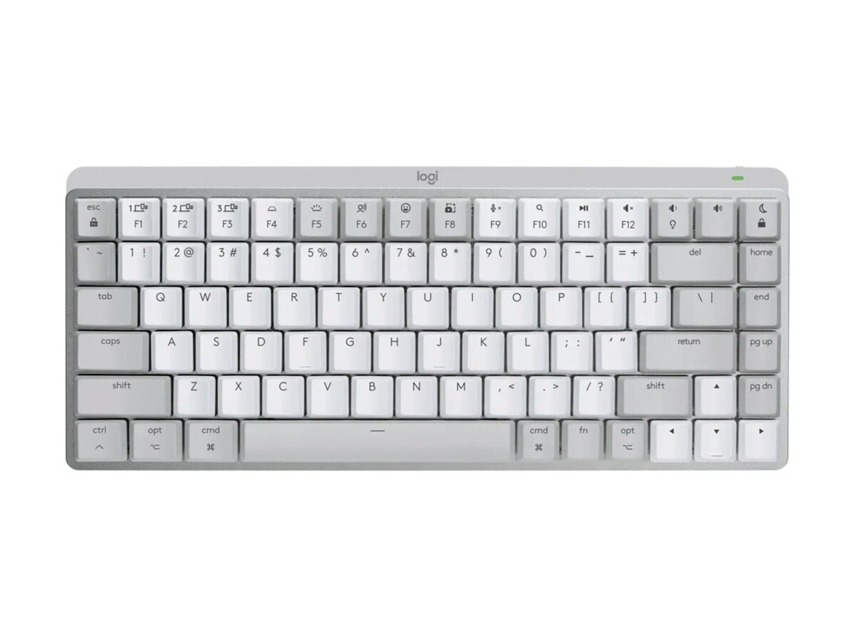 Logitech MX Mechanical Mini wireless keyboard for Mac is made with