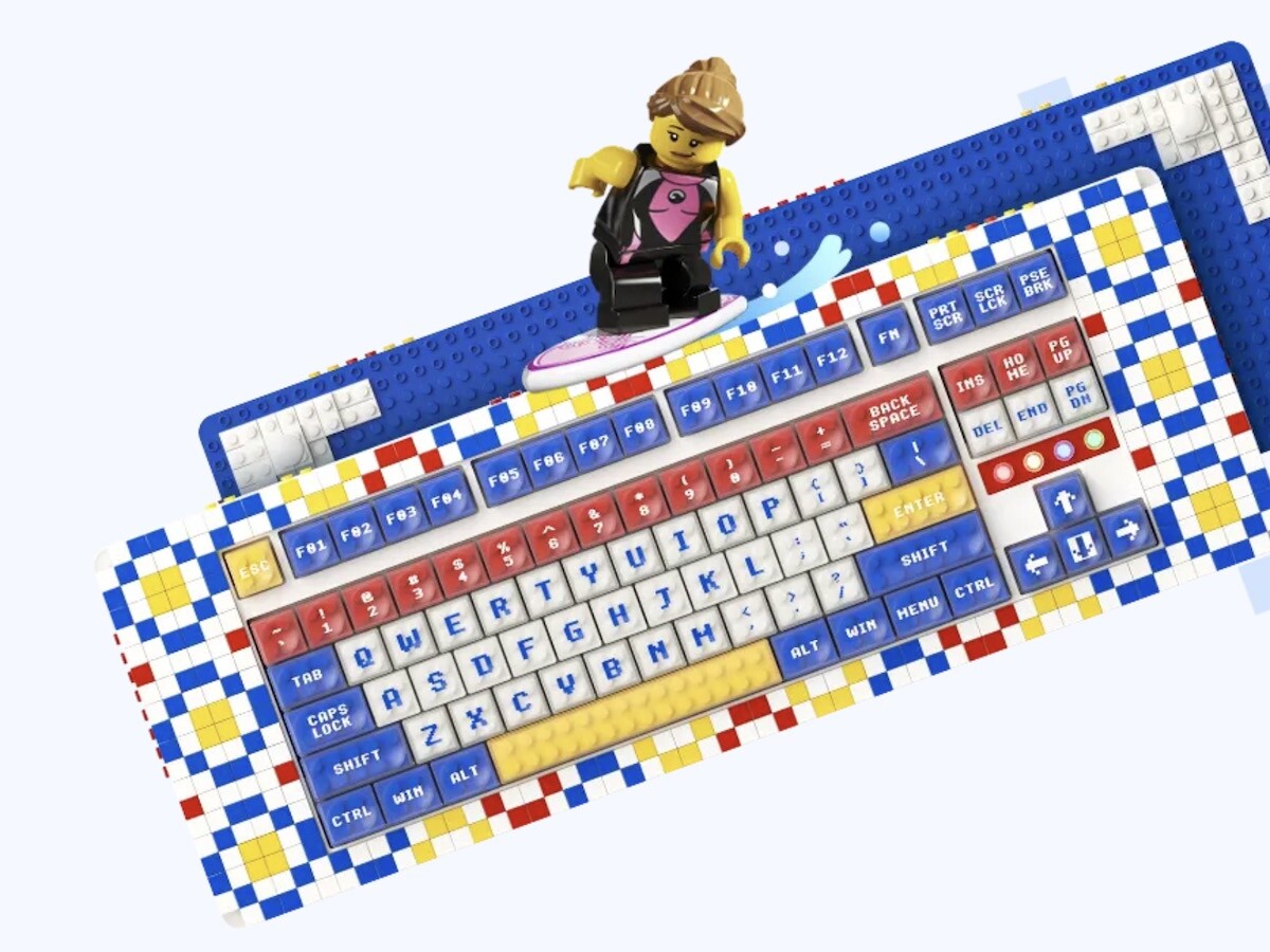 MelGeek Pixel mechanical keyboard has a fully