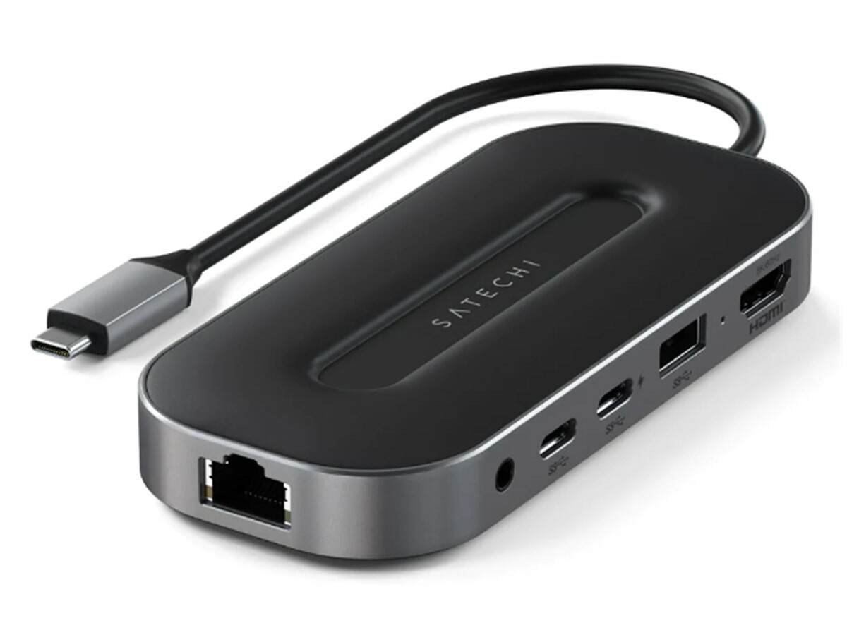 Satechi USB4 Multiport Adapter with 2.5 gives your workspace