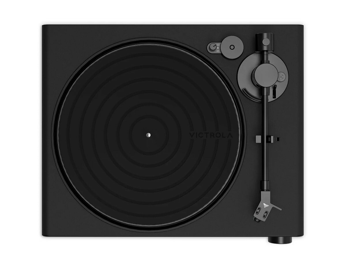 Victrola Stream Onyx Works with Sonos Turntable lets you wirelessly