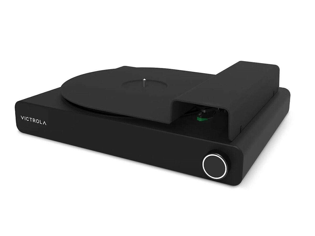 Victrola Stream Onyx Works with Sonos Turntable lets you wirelessly