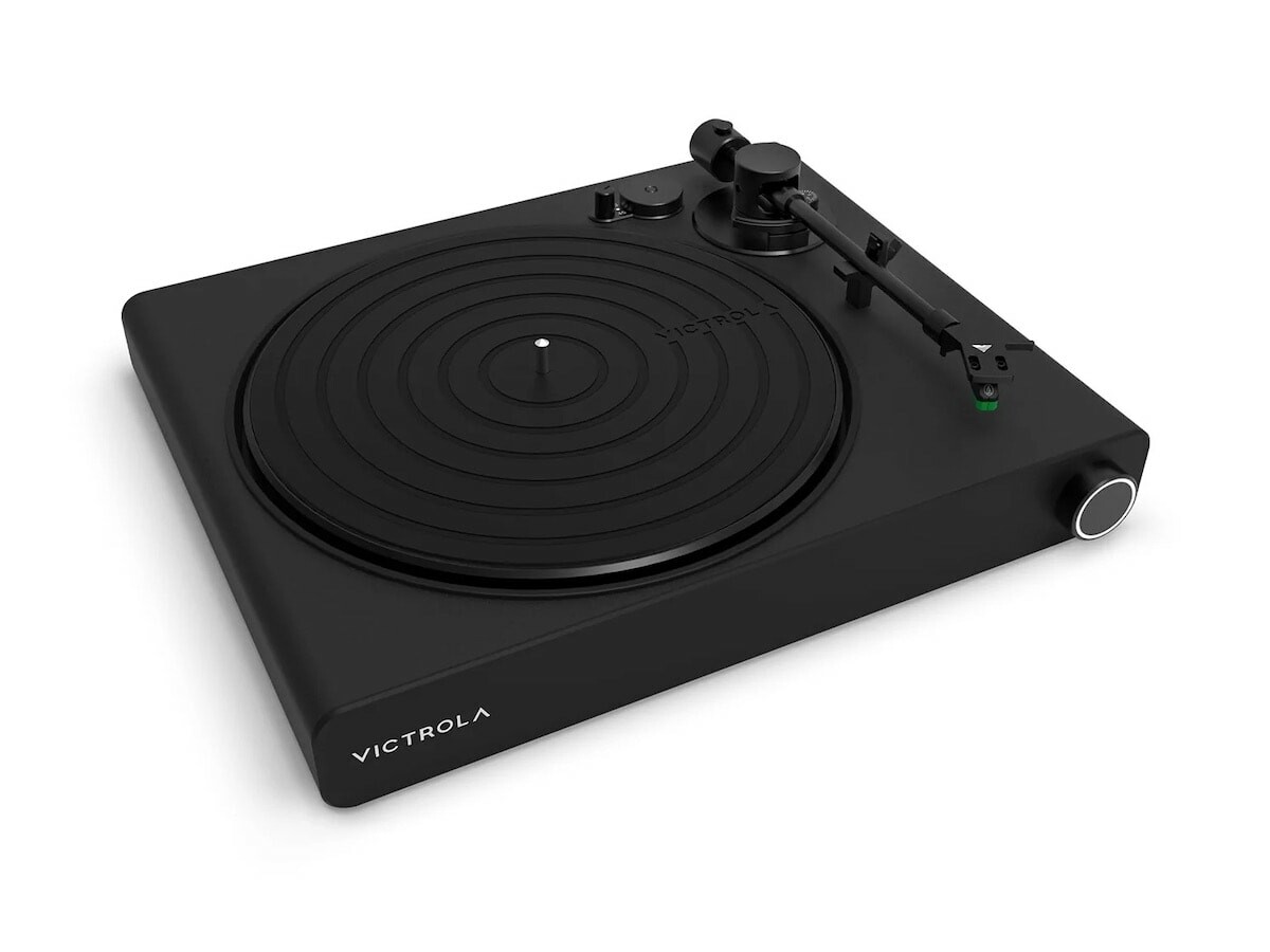 Victrola Stream Onyx Works with Sonos Turntable lets you wirelessly