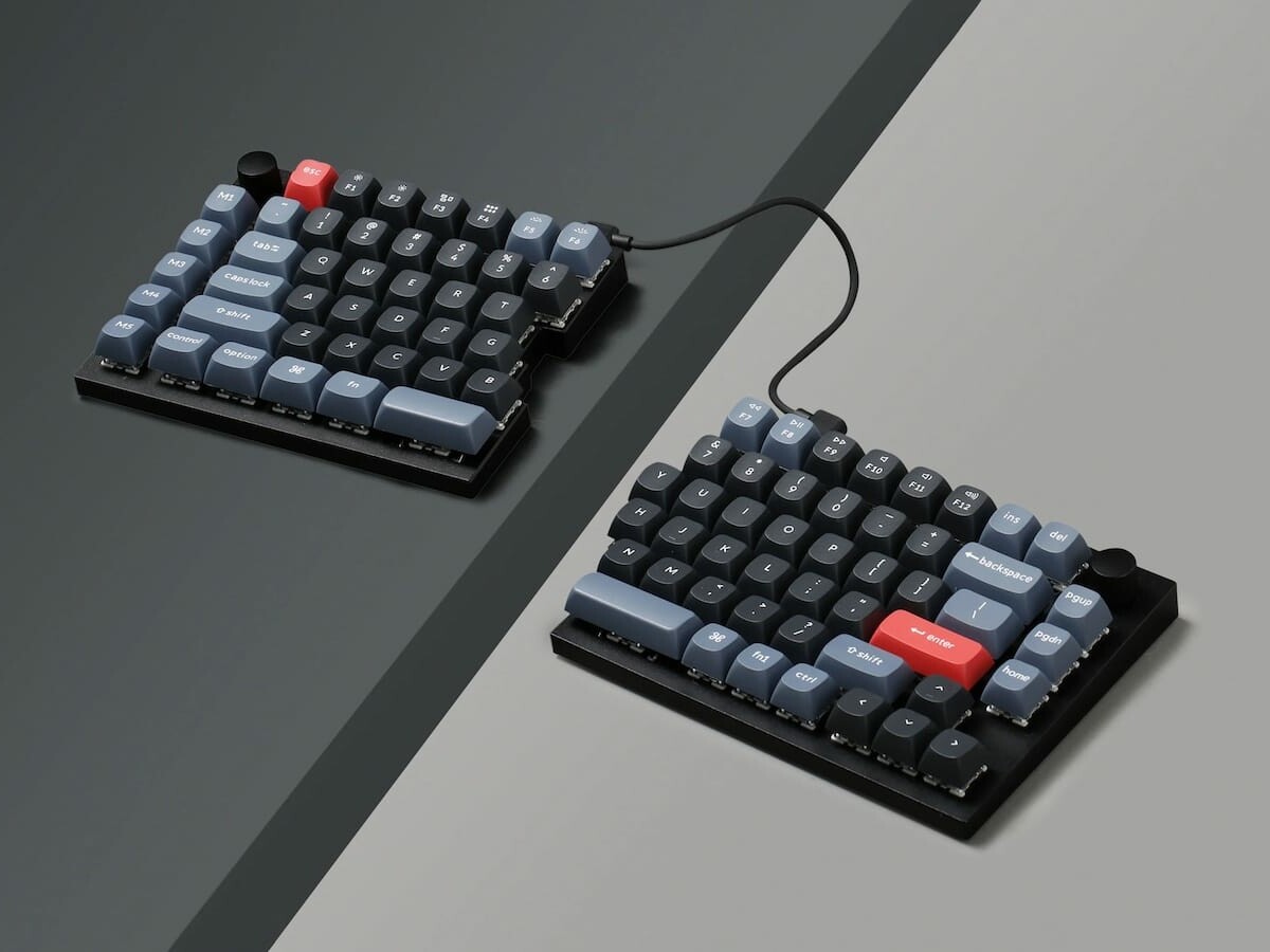 Keychron Q11 QMK custom mechanical keyboard comes with a fullmetal split design » Gadget Flow