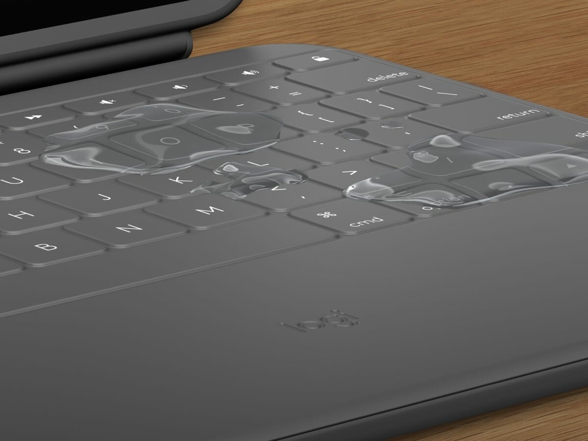 Logitech Rugged Folio ultraprotective iPad keyboard case comes with a