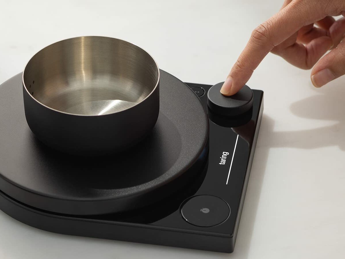 This coffee scale requires no math for perfect proportions