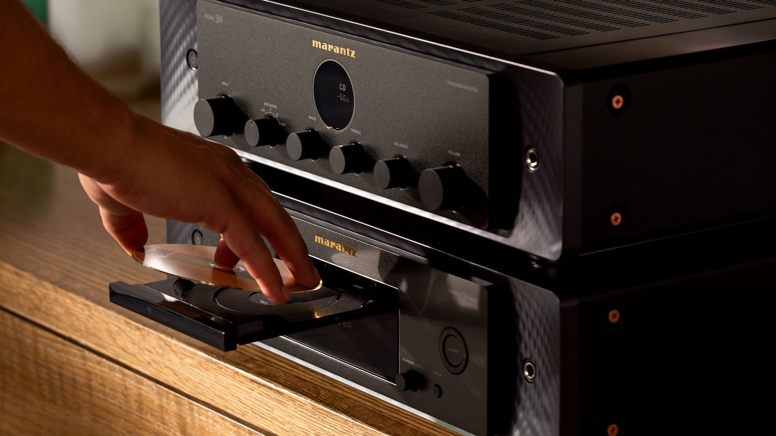 This streaming CD player has multiple digital inputs and online access