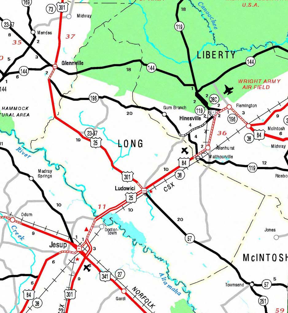 Long County Maps