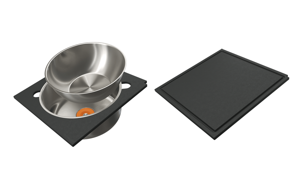 Ideal Corner Workstation 3X4C The Galley® The Original Kitchen