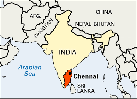Locate Chennai In India Map Elephants, Tigers And Naan, Oh My! I'm Going To Chennai