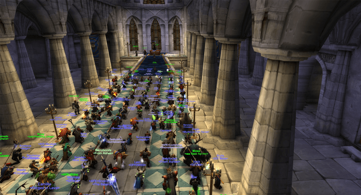 Players Gather For A Massive Memorial To 'Reckful' In World Of Warcraft