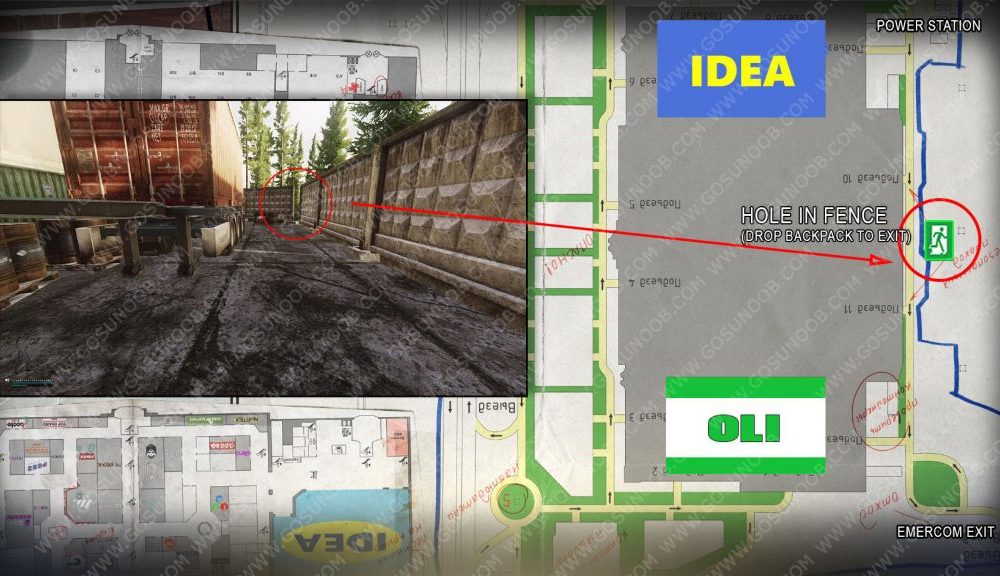 Inside Interchange Tarkov Map Escape from tarkov interchange map guide