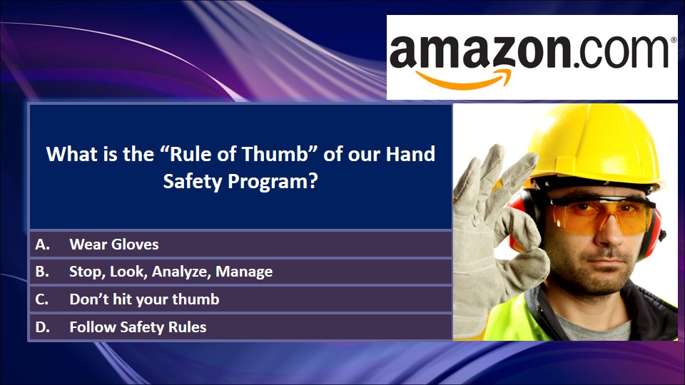 Keypad Safety Trivia Questions pauls version Corporate Game Show Events