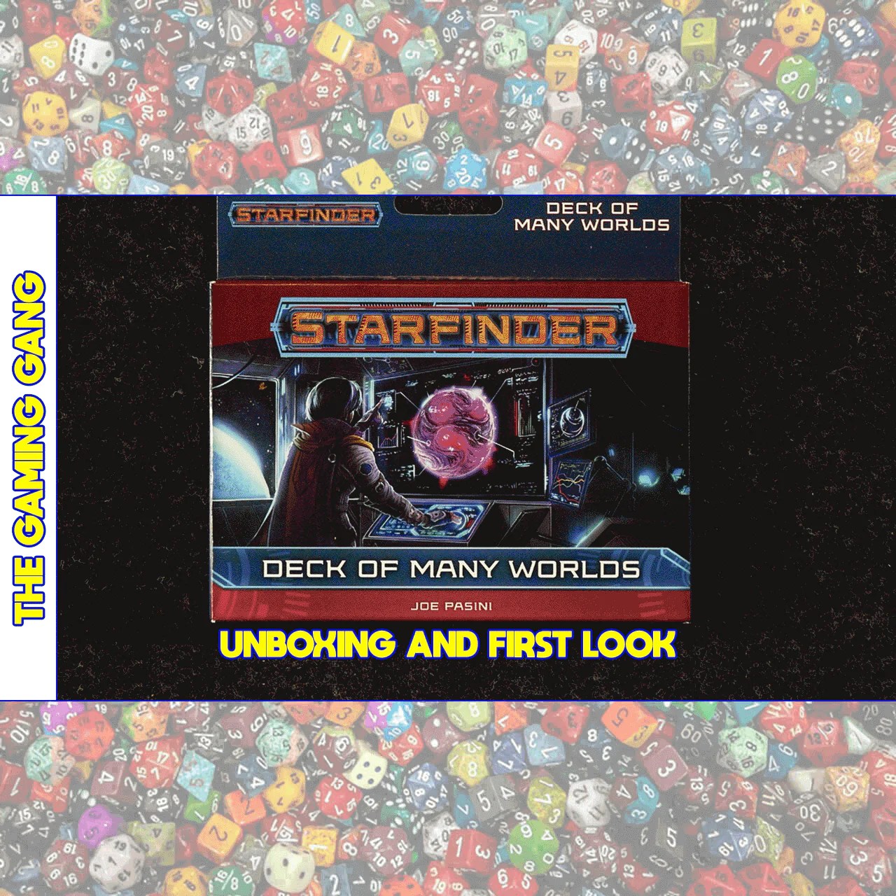 Starfinder Deck of Many Worlds Unboxing and First Look The Gaming Gang
