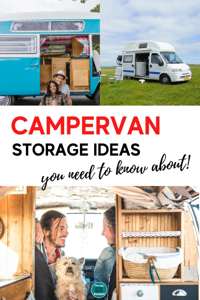 Storage Ideas for Campervans You Need to Know About! The Gap Decaders