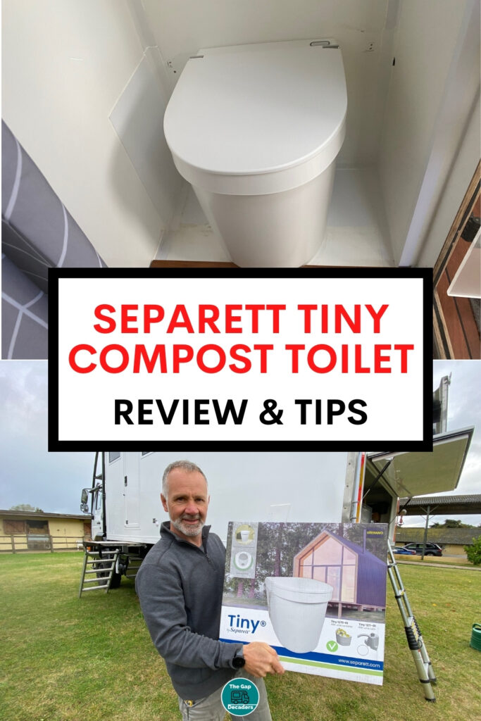 Separett Tiny Toilet Review and Tips! The Gap Decaders