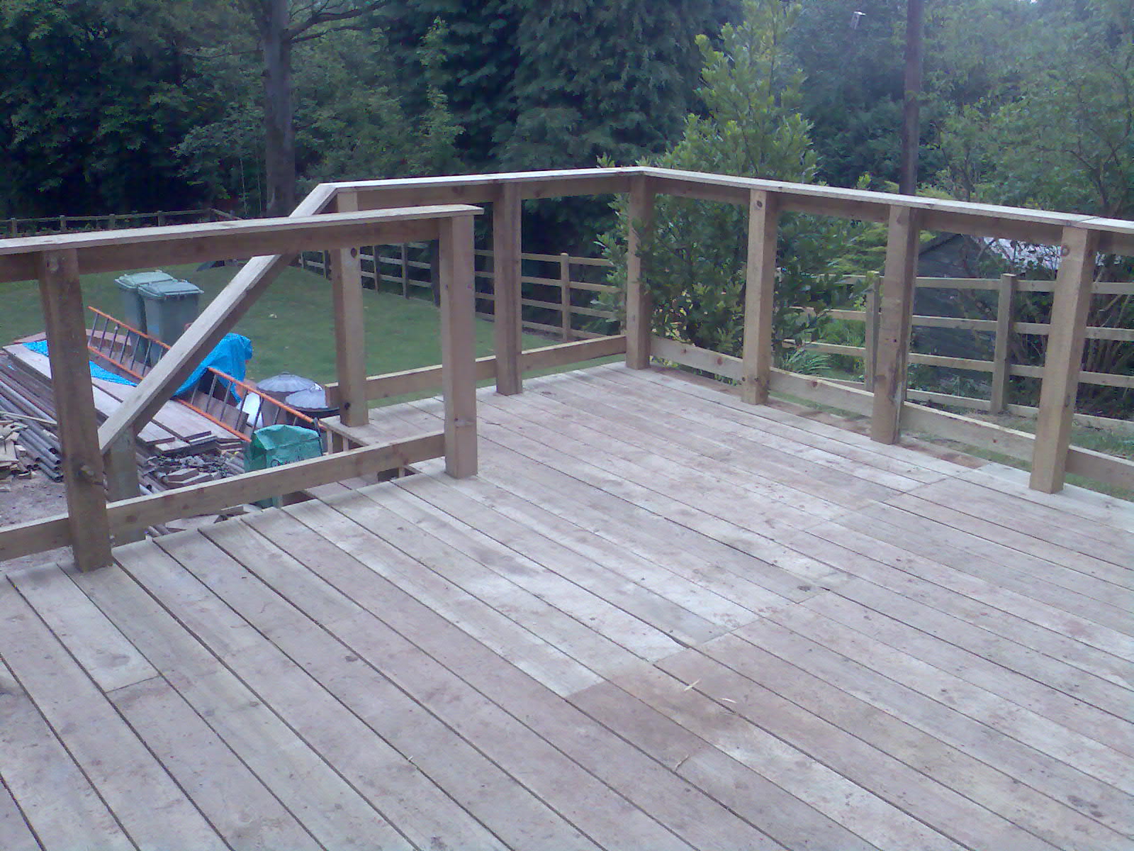 Scandinavian Redwood Decks