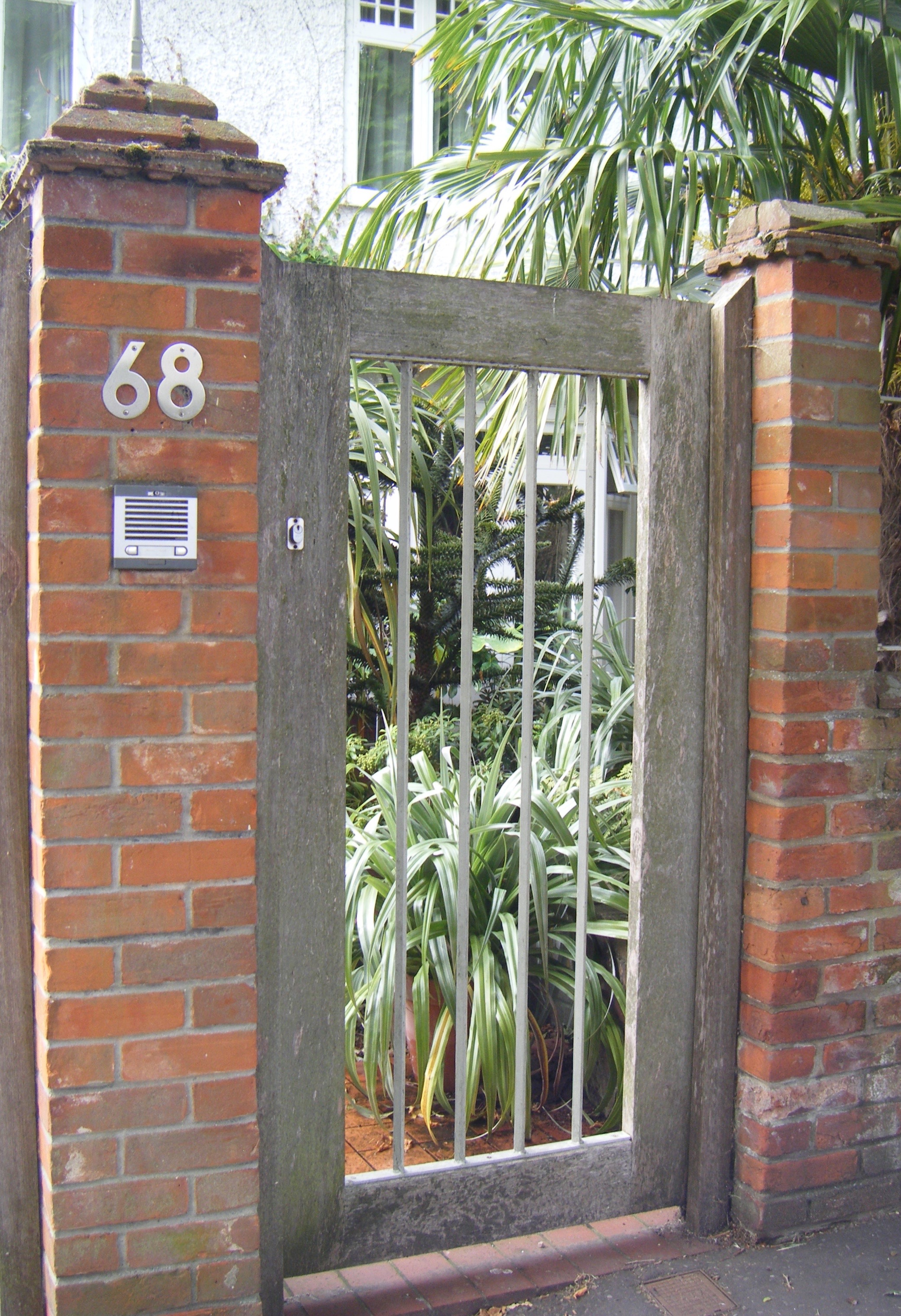 68 Elm Grove; small, artful and fun. (57) The Garden Gate is Open
