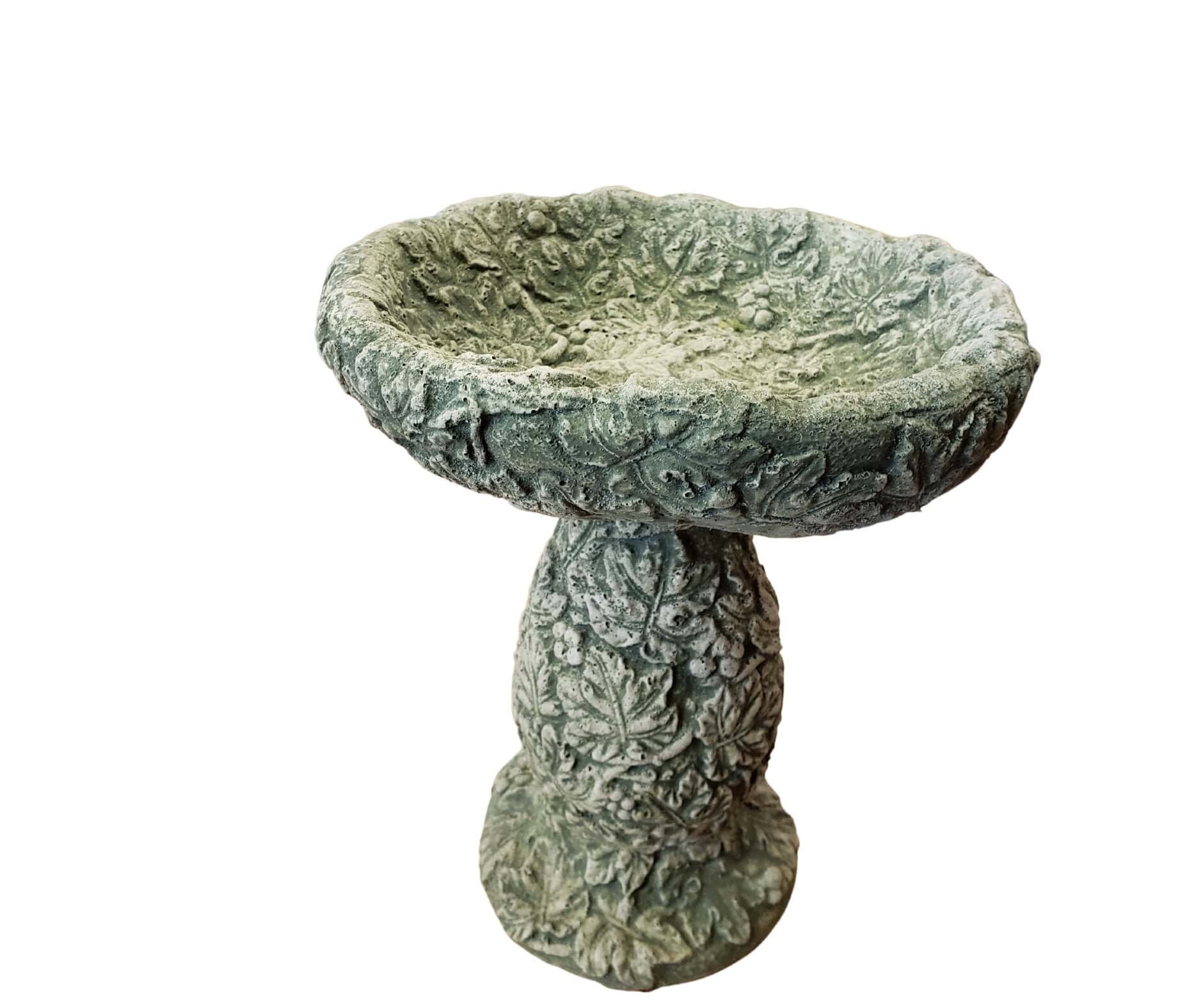 Bird Baths, Concrete Bird Baths > leaf birdbath The Garden Mill