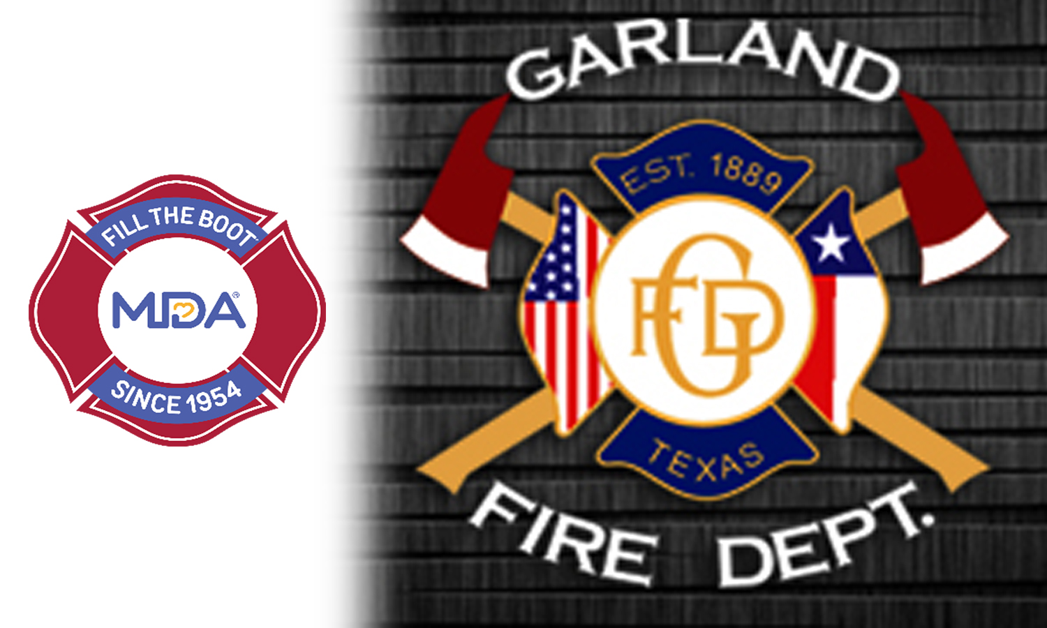 GARLAND Fire F ighters Support MDA with Annual Fill the Boot Drive