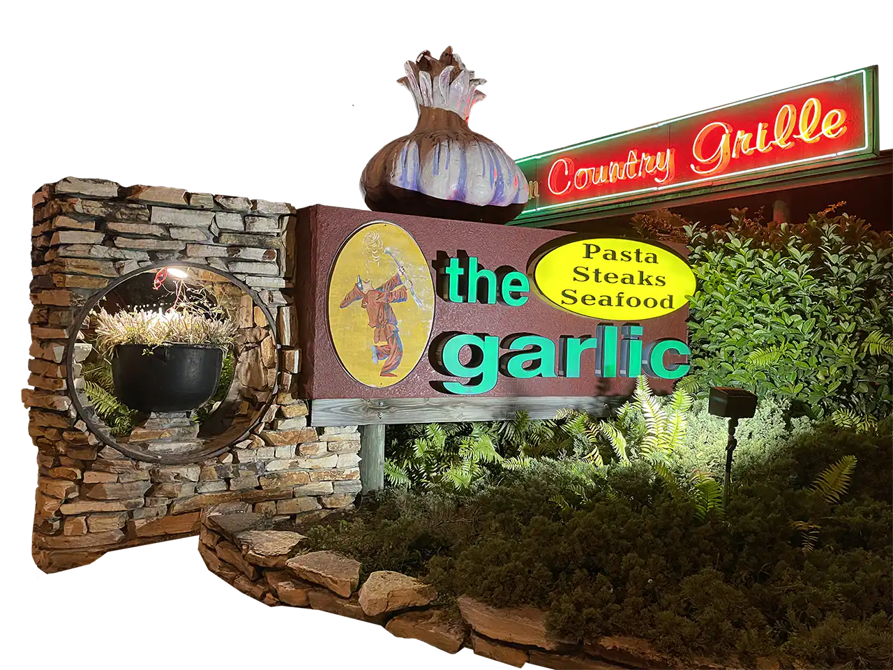 the garlic Authentic Italian Restaurant in New Smyrna Beach the