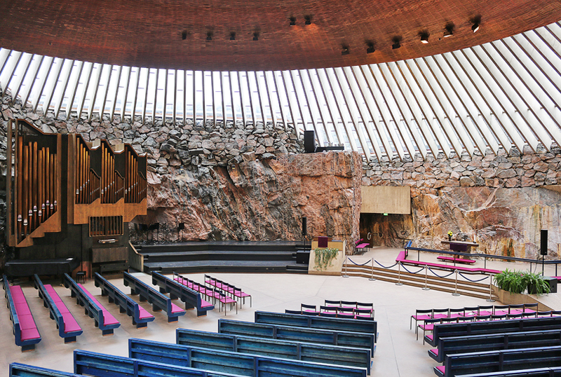 A Church Unlike Any I Have Ever Seen Temppeliaukio Church